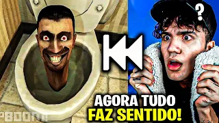 COLOQUEI Skibidi Toilet DE TRÁS PRA FRENTE E FOI ASSUSTADOR (ALTERADO)