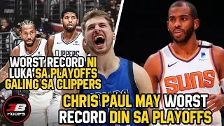 LUKA DONCIC VS CLIPPERS RIVALRY | CHRIS PAUL ACTIVE PLAYER NGAYON NA MAY WORST PLAYOFF RECORD