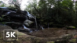 Virtual Nature 360° VR - Immersive Waterfall For Meditation And Relaxation - 5K Ultra HD