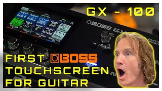 BOSS GX-100 : Touchscreen guitar processor