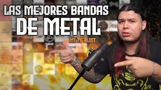 ¡MI TIERLIST DE LAS MEJORES BANDAS DE METAL! 🔥🤘 | Eddie Warboy