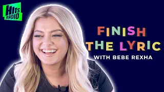 Bebe Rexha Wrote THAT Song?! 👀 | Finish The Lyric