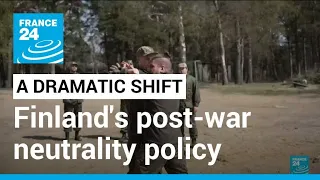 Helsinki: Finland makes historic post-war policy shift from neutrality • FRANCE 24 English