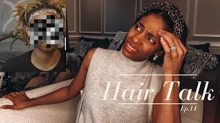 HAIR TALK Ep 14:Relaxed Edges With Dreads, Simone Biles Wedding Hair Controversy || Klassically kept