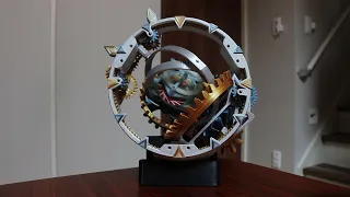 ジャイロトゥールビヨン置時計作ってみた。/ Gyro tourbillon clock by 3D printer