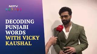 NDTV At IIFA: Vicky Kaushal Takes The Punjabi Slang Challenge