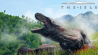 Growing A Tyrannosaurus Is Painful | The Isle LEGACY Gameplay