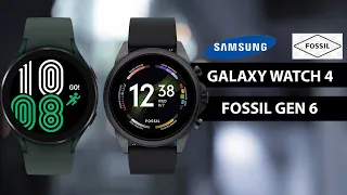 Every Important Difference Between the Fossil Gen 6 and Galaxy Watch 4
