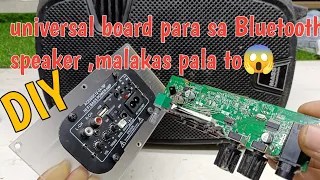 Bluetooth speaker palitan ng bagong universal boar step by step tutorial
