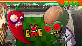 РАСТЕНИЯ ПРОТИВ ЗОМБИ EXE ВОЗВРАЩЕНИЕ 🧟‍♂️ Plants vs Zombies EXE Прохождение