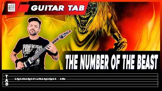 Guitar Cover : Iron Maiden - The Number Of The Beast | ALL RIFFS SOLOS WITH TABS