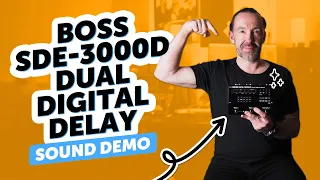 Boss SDE-3000D Dual Digital Delay - Sound Demo