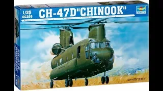 TRUMPETER 1/35 CH-47D "CHINOOK" KIT REVIEW
