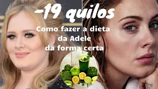 Como fazer  a dieta da Adele - Veja o cardápio da dieta das celebridades - a dieta Sirt