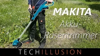 🛠MAKITA 18V Akku Rasentrimmer DUR181 Test - DUR181Z Cordless String Trimmer - Review & Test