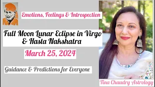 Lunar Eclipse in Virgo - March 25, 2024