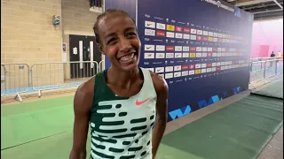 Sifan Hassan 5000m European record at the London diamond league