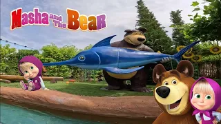 Masha and the bear boat trip "Land of Laughter" Land of Legends Маша и медведь Земля легенд