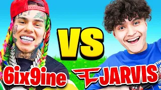 I Paid FaZe Jarvis to VS 6ix9ine (Fortnite 1v1)