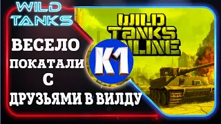 Wild Tanks. Весело покатали с друганами.