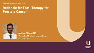 Rationale for Focal Therapy for Prostate Cancer