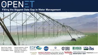 NASA Media Briefing on OpenET Water Data Platform, Oct. 21, 2021