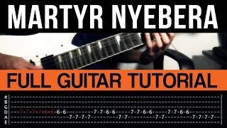 Martyr Nyebera - Kamikazee Guitar Tutorial (WITH TAB)