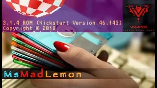 AmigaOS 3.1.4 on Vampire A600 Workbench Installation and first impression