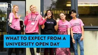 What to expect from a university open day?