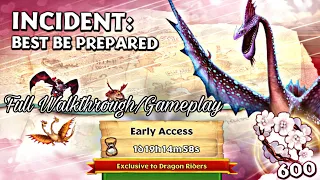 INCIDENT: BEST BE PREPARED FULL GAMEPLAY/WALKTHROUGH - NEW GAUNTLET EVENT - Dragons: Rise of Berk