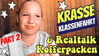 KRASS KLASSENFAHRT 😎 SHOPPING, KOFFER PACKEN & REAL TALK 🥺 HEY ISI