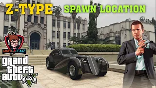 Z-TYPE spawn location gta 5 Offline ! Gamerfaiz