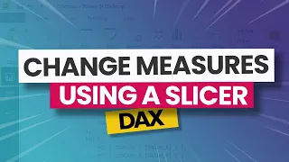 Change Measures using Slicers in Visuals