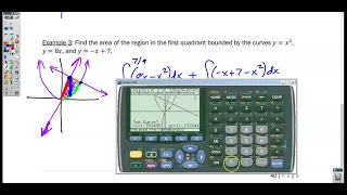 Section 8-4 Video 2- Finding the Area Between Curves Expressed as Functions of x