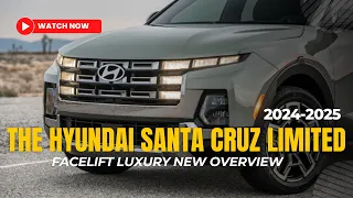 The 2025 Hyundai Santa Cruz Limited