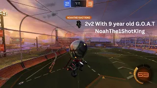 2v2 With NoahThe1ShotKing (9 year old G.O.A.T)