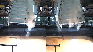 SLS RS-25 Engine Test, 26 April 2023 (720 seconds gimbal test)
