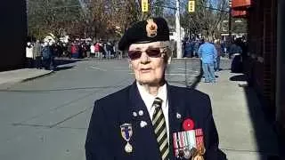 Remembrance Day, November 11, 2014, Brighton, Ontario, Canada