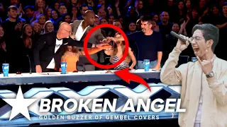 American Got Talent | Very Extraordinary Singing Song Broken Angel Making the Jury Cry Hysterically