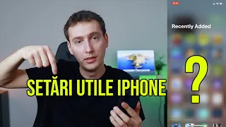 5 setări pe care să le activezi pe iPhone (2022)