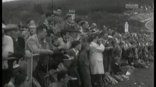 1955 Belgian GP - Fangio wins with Mercedes