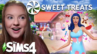 KATY PERRY SWEET TREATS IS IN THE SIMS 4?? | LittleDica Custom Content Build