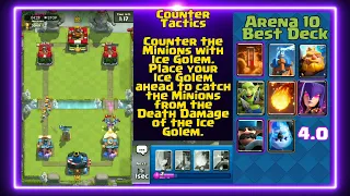 Best DECK In Arena 10, Hog Mountain In Clash Royale! GAMEPLAY!