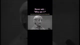 J. Krishnamurti | Link in description/comments #jiddukrishnamurti