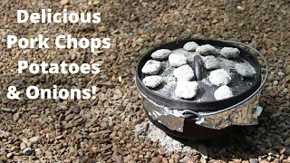 Delicious Dutch Oven Pork Chops Potatoes Recipe