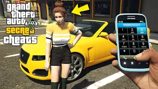 GTA 5 - Secret Phone Cheats! (PC, PS4, Xbox One, PS3 & Xbox 360)