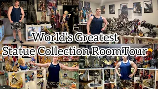 World’s Greatest Statue Collection Mancave Room Tour 2020