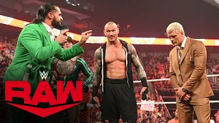 Numerous Superstars crash Randy Orton’s 20th Anniversary Celebration: Raw, April 25, 2022