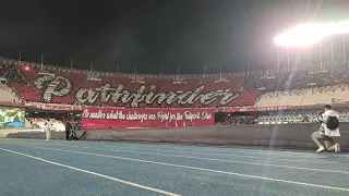 Tifo Fanatic Reds CR Belouizdad x ES Tunis