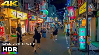 Japan - Tokyo weekend night walk • 4K HDR